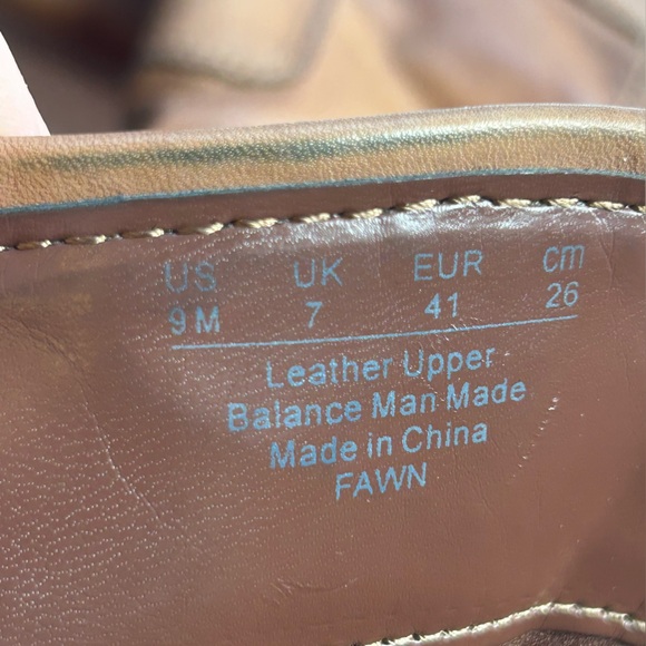 Carlos by Carlos Santana Brown Leather Fawn Heeled Riding Boots Size 9 - Picture 11 of 11